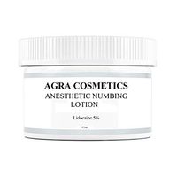 AGRA COSMETICS, 5% Lidocaine, for Deeper Penetration, Topical Numbing Cream, Local and Anorectal Discomfort, 4 fl.oz