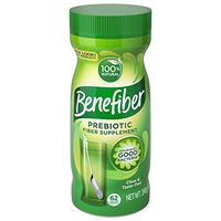 Benefiber Daily Prebiotic Dietary Fiber Supplement Powder for Digestive Health, 100% Natural, Clear and Taste-Free, 62 servings / 8.7 ounces