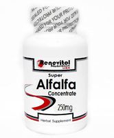 Super Alfalfa Concentrate 250mg 100 Capsules ~ Renevitol