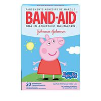 Band-aid Brand Adhesive Bandages, Peppa Pig, Assorted Sizes, 20 Count