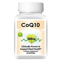 Confidence CoQ10 (Coenzyme Q 10) 200 mg, 60 Softgels