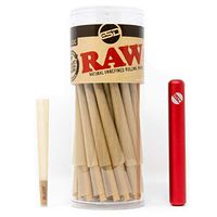 Red Metallic Doob Tube + Classic KS (50 Pack)