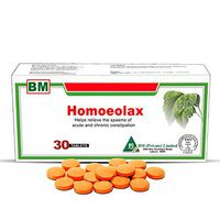 Homeolax 30 Tablets, A Gentle Herbal Laxative That Relieves The Spasms of Acute and Chronic Constipation, Fast Acting Effective Relief with No Side Effects