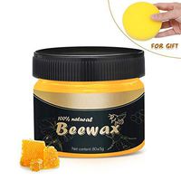OUTERDO Wood Seasoning Beewax - Traditional Beeswax Polish for Wood & Furniture - Complete Solution Furniture Care Beewax Polish - Home Cleaning Waterproof Wear-Resistant Beewax Wax Conditioner Protec