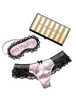 Victoria's Secret Sexy Little Things New! Panty & Eye Mask Gift Set Large