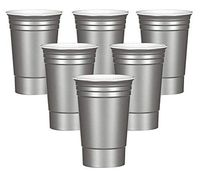 The Cup 16oz Reusable Cup (silver, 6)