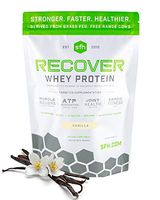 Recover Whey Protein Powder (Vanilla) by SFH | Great Tasting 100% Grass Fed Whey for Post Workout | All Natural | No Soy, No Gluten, No RBST, No Artificial Flavors (Bag)