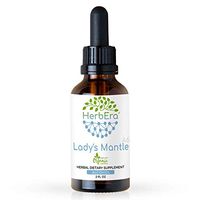 Lady's Mantle A60 Alcohol Herbal Extract Tincture, Super-Concentrated Organic Lady's Mantle (Alchemilla vulgaris) (2 fl oz)