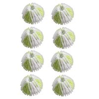 Solovley Laundry Balls, Hair Lint Fluff Grabbing Laundry for Washing Machine Wash Ball Cleaning New (8Pcs)