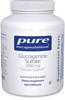 Pure Encapsulations - Glucosamine Sulfate 1000 mg - Dietary Supplement Supports Healthy Cartilage and Joint Function - 360 Capsules