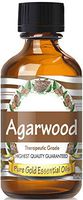 Pure Gold Agarwood Essential Oil, 100% Natural & Undiluted, 60ml