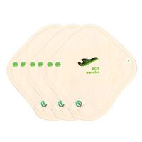 [Promotion] think ECO [3-Pads] Organic Reusable Fashionable Cotton Cloth Panty Liner Pads, Menstrual Liner Pads, Sanitary Napkins, Three Supply (PL_3)