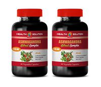 Memory Support Supplement - ASHWAGANDHA Advanced Complex - ashwagandha for Testosterone - 2 Bottles 120 Capsules