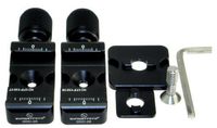 SUNWAYFOTO MCP-01 Mini-Clamp Package (2 clamps + mate plate) Arca / RRS Compatible Sunway