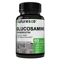 All Natural Enhance Premium Grade Glucosamine Chondroitin, Turmeric + MSM for Joint Pain, Aches, Soreness & Inflammation Relief a Complete Joint Care Formulation