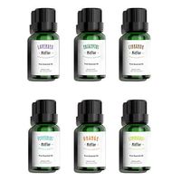 Essential Oils Set, MitFlor 100% Pure USA Organic Essential Therapeutic Grade Aromatherapy Oils Gift Kit, 6x10ml(Lavender Eucalyptus Peppermint Cinnamon Orange Lemongrass)