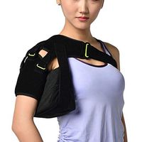 WANG Adjustable Shoulder Support Belt for Stroke Hemiplegia Subluxation Recovery for Rotator Cuff Pain AC Joint Dislocated,Standard+shoulderstrap