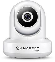 Amcrest ProHD 1080P POE (Power Over Ethernet) IP Camera with Pan/Tilt, Two-Way Audio, Optional Cloud Recording, Wide 90° Viewing Angle and Night Vision IP2M-841EW (White) (Renewed)...