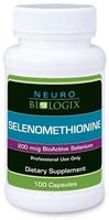 Neurobiologix Selenomethionine Thyroid Function Supplement (200 Micrograms - 100 Capsules)
