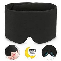 Cotton Sleep Mask Blackout Comfortable Blocking Eye Mask for Sleeping Best Blindfolder for Travel Sleeping Shift Work Meditation Suit Sleeping Mask Travel for Men Women Kids