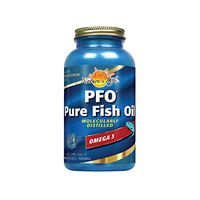 Nature's Life Pure Fish Oil, Fish Softgel, Orange (Btl-Plastic) 1000mg 180ct