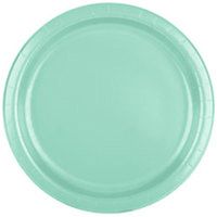 Club Pack of 240 Fresh Mint Green Premium Durable Paper Dinner Plates 9"