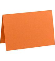 A7 Folded Card (5 1/8 x 7) - Mandarin Orange (250 Qty.)