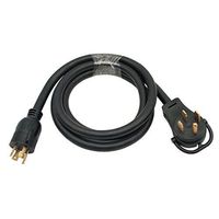 Parkworld 60004 Generator Adapter Cord NEMA L14-30P to 14-50P for Transfer Switch, 8FT