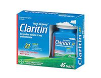 Claritin 24 Hour Allergy Tablets 45 ea