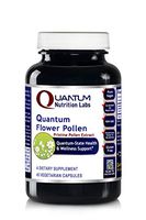 Quantum Flower Pollen, 45 Vegetarian Capsules - Pristine Pollen Extract from Flower Blossoms for Quantum-State Health and Wellness Support