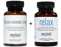 Weyland Brain Nutrition: Lithium Orotate 5mg + Relax (30 Count)