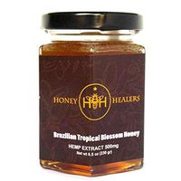 Honey Healers Honey Tropical Blossom Hemp Extract 500mg. Zero THC - 6.5oz.