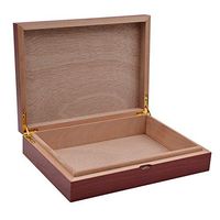 AI LI WEI 10 Installed red Cherry Wood Mahogany humidor Cigar Packaging Wooden Box