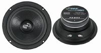 6.5" Car Audio Speaker Midrange - 300 Watt High Power Sealed Back Mid Range Speakers System w/ Paper Coating Cone, 200-5 kHz, 93 dB, 8Ohm, 30 oz Magnet,1 inch KAPTON Voice Coil - Pyle Pro PDMR6