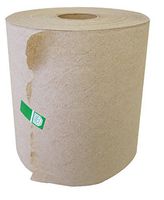 Greensoft HRTK12600 Hand Roll Towel, 1-Ply, Kraft Paper, 600/Roll (Pack of 12)