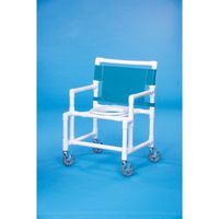 Oversize Shower Chair Mesh Backrest Color: Teal