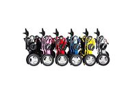 Mobility Synergies MS-D09 Folding Electric Lightweight Wheelchair (Blue)