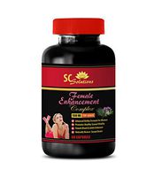 Female Sex Enhancer - Female Enhancement Complex 1560MG - Horny Goat Weed Best - 1 Bottle (60 Capsules)