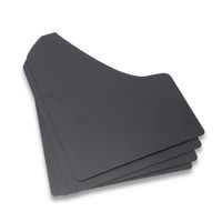 SUNPIE Car Mud Flaps Universal Fit Black Splash Guards (4 Pack) with 20 Pieces 6mm Fastener Rivet Clips