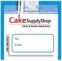 96ct Trendy Teal Peel N Stick Wedding Birthday Party 3-1/2 X 1-1/2 Gift Tags Stickers/Labels