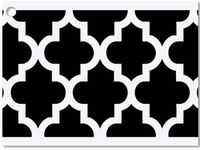 Black Geo Graphics Theme Gift Cards3-3/4x2-3/4" (30 unit, 6 pack per unit.)