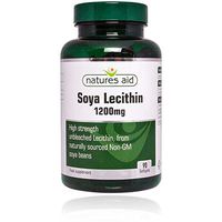 Natures Aid SOYA Lecithin 1200mg 90 Softgels - 4 Pack