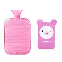 Hot water bottle Hot water bottle pink Children hot water bottle Hot water bottle pvc Hot water bottle explosion-proofl-pinkD