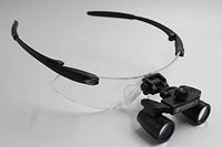 NORTHOPE Smallest Ultra-light High-definition Waterproof L60G 4.0X Surgical Medical Dental Binocular Loupes with Goggle Frame(Working Distance from 300mm to 500mm)
