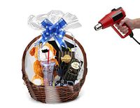 Kookiepak 12 Pack Shrink Wrap Basket Bags 24"x 30" Large Clear Cellophane Shrink Basket Wrap Bags