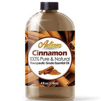 Artizen Cinnamon Essential Oil (100% Pure & Natural - UNDILUTED) Therapeutic Grade - Huge 4oz Bottle - Perfect for Aromatherapy, Relaxation, Skin Therapy & More!