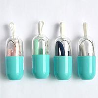 Asuperior silicone straws,silicone straws drinking reusable collapsible,bubba Straw,silicone straws long,Foldable,drinking reusable portable for travel with brush case 4,Bpa-Free For Home, Party,