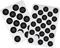 ShearBan XL Rivet Covers for Orthotics and Prosthetics (15/16-84 Patches/Box)