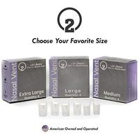 Nasal Dilator (X-Large ONLY) O2 - Snoring Solution Snore Stopper Snoring Nasal Dilator Anti Snore Nose Vents Snore Aid for Better Sleep and Breathing (4 Pairs) with Case