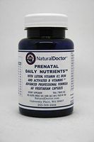 NaturalDoctor Prenatal Daily Nutrients 60 Veg Caps
